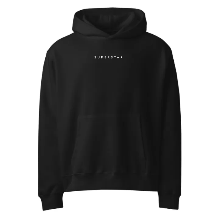 Superstar Flagship Orange Maria Premium Oversized Hoodie — front